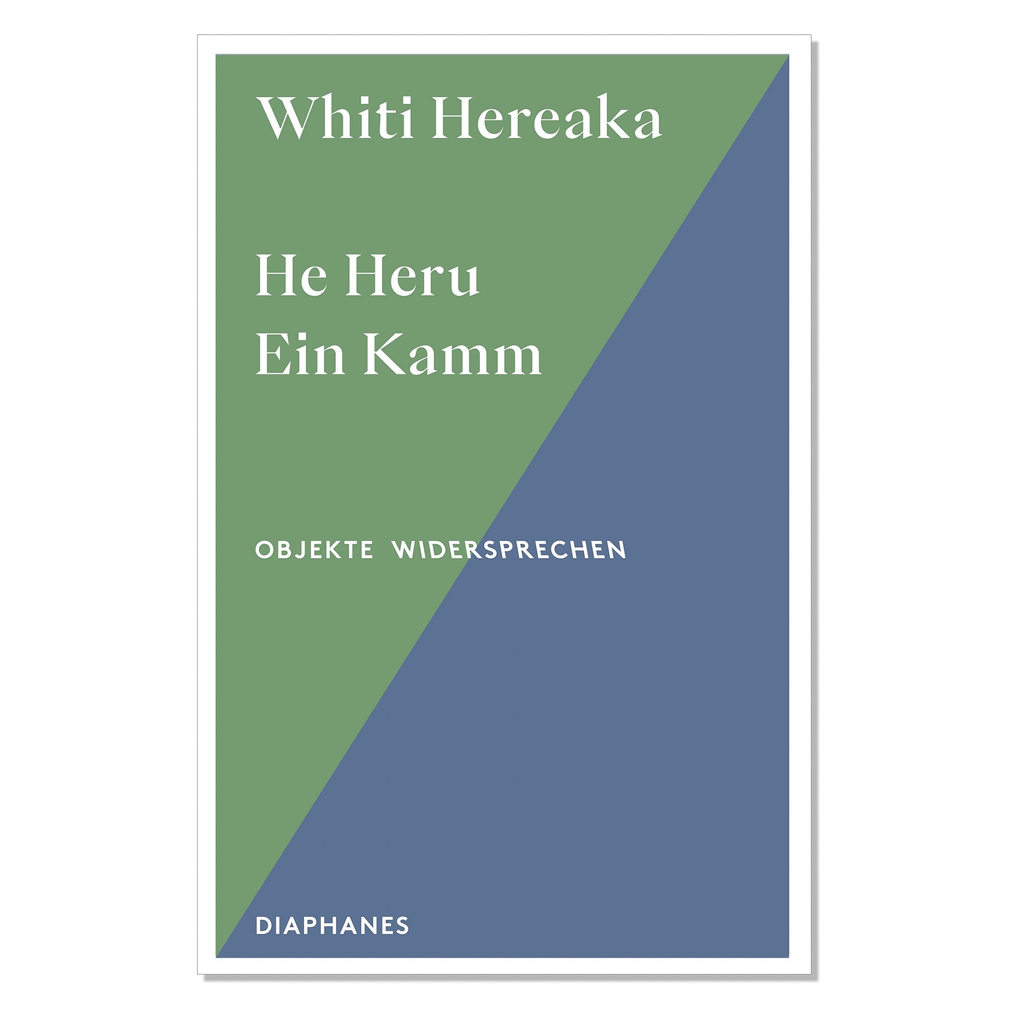 Whiti Hereaka: He Heru Ein Kamm