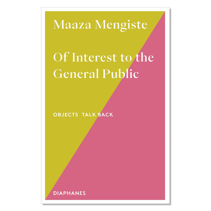 Maaza Mengiste: Of Interest to the General Public