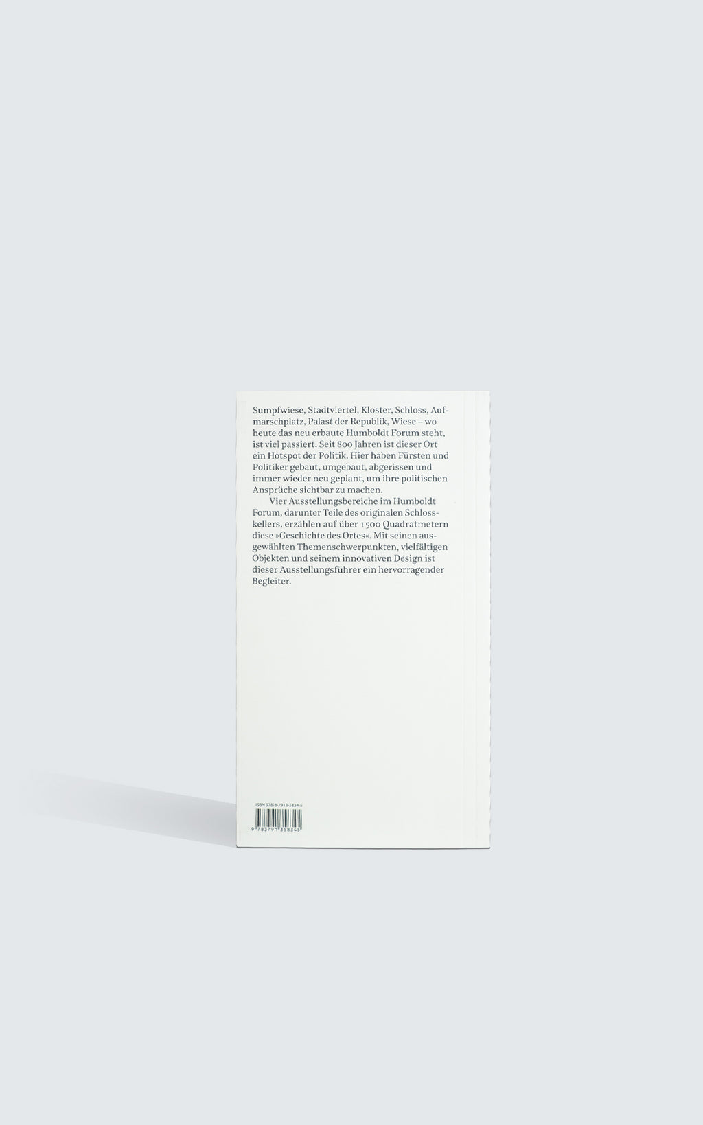 Book - Humboldt Forum. History of the place (DE)